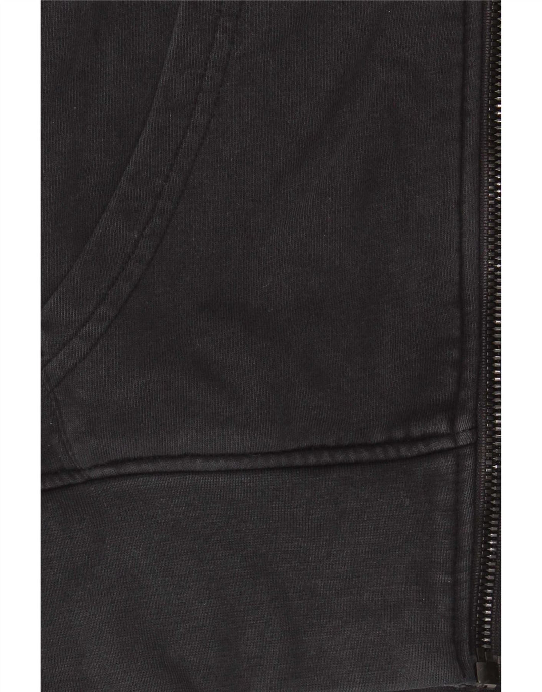 Diadora Sudadera con capucha y cremallera para hombre Small Black