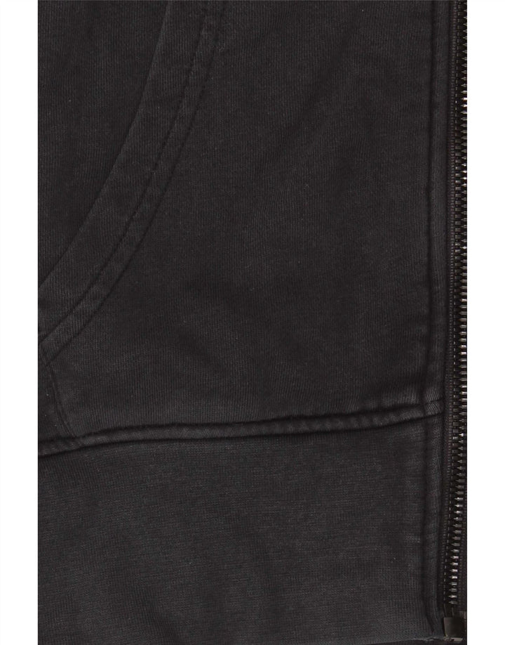 Diadora Sudadera con capucha y cremallera para hombre Small Black