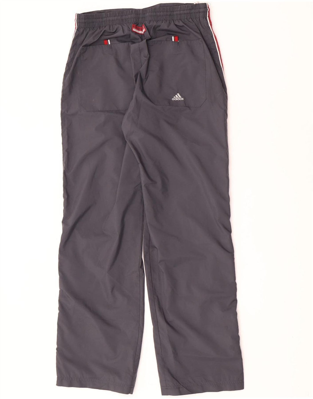 Adidas Hombre Graphic Chándal Pantalones Pequeño Gris Poliéster