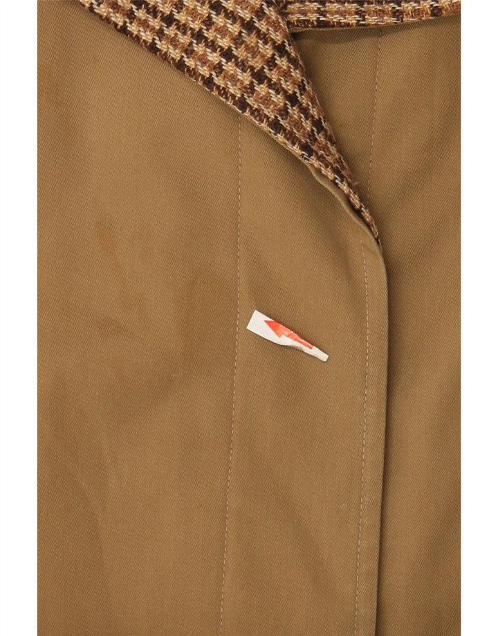 Gabardina reversible para mujer Salco UK 44 Poliéster caqui medio