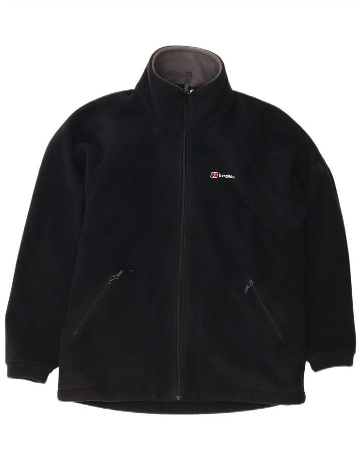 Berghaus Chaqueta Polar Hombre Mediana Poliéster Negro