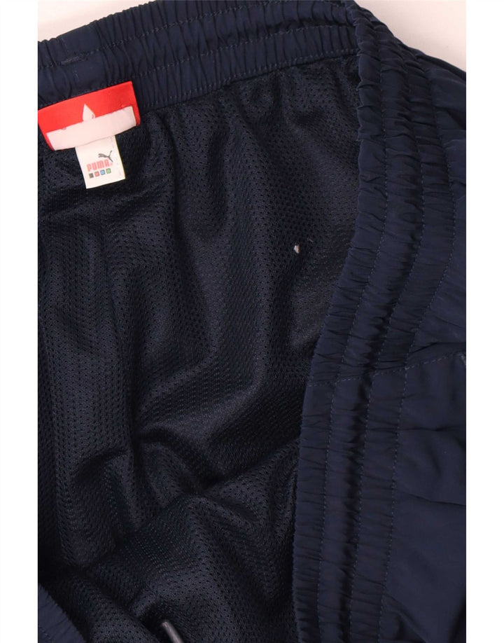 Pantalón De Chándal Puma Hombre Grande Azul Marino Poliéster