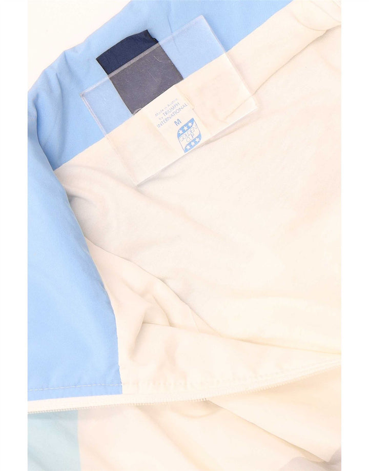 Golden Cup Chaqueta superior de chándal para mujer UK 40 Medium White Colourblock
