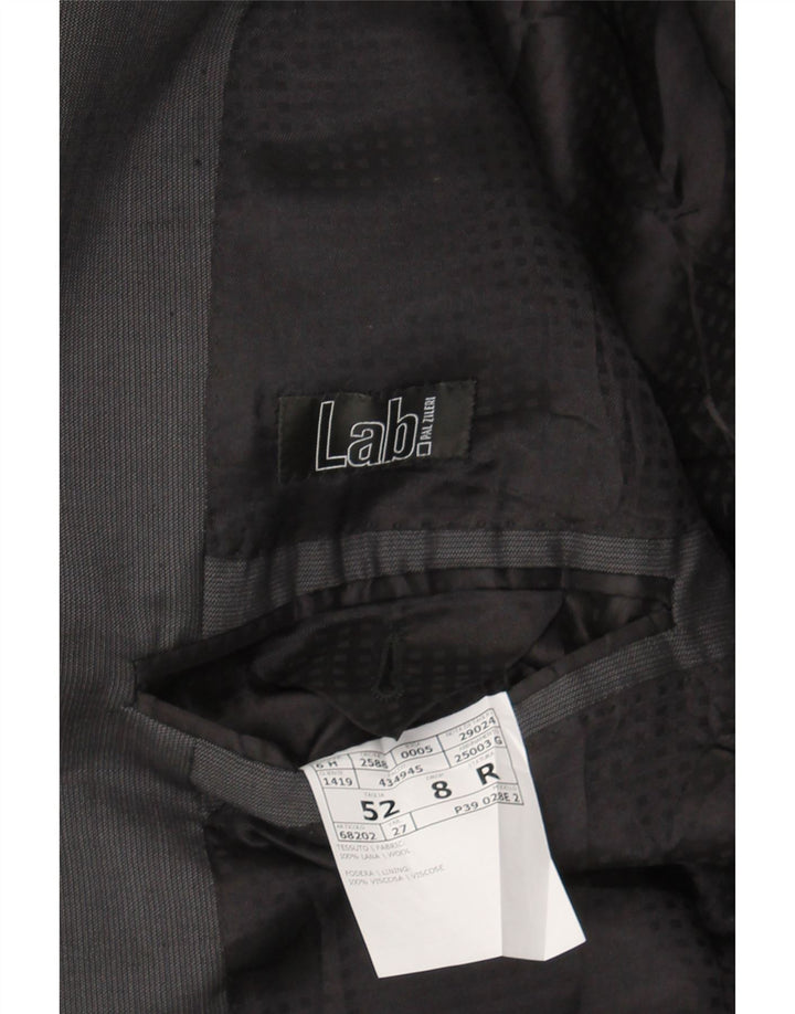 PAL ZILERI Mens 2 Button Blazer Jacket IT 52 XL Grey Wool Vintage Pal Zileri and Second-Hand Pal Zileri from Messina Hembry 