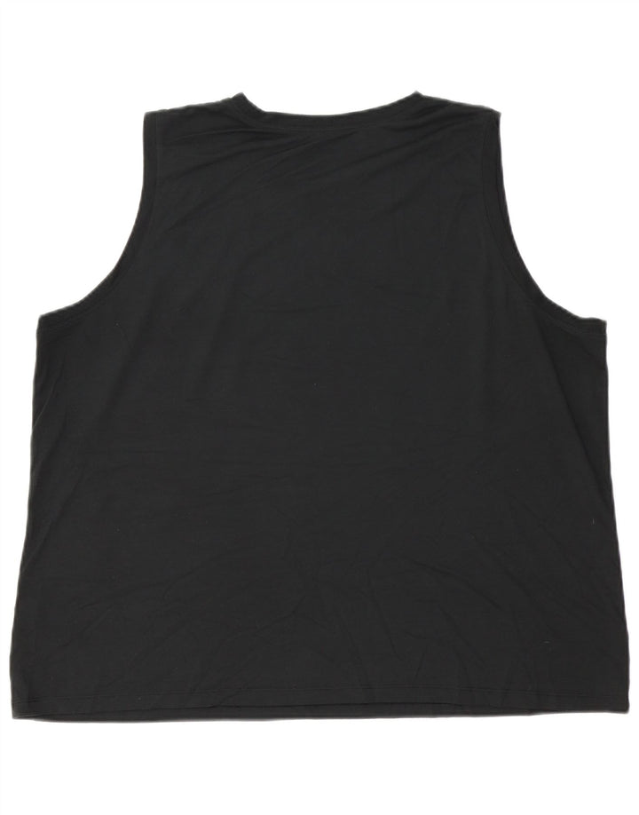 L.L.Bean Camiseta sin mangas para mujer UK 20 2XL Poliéster negro