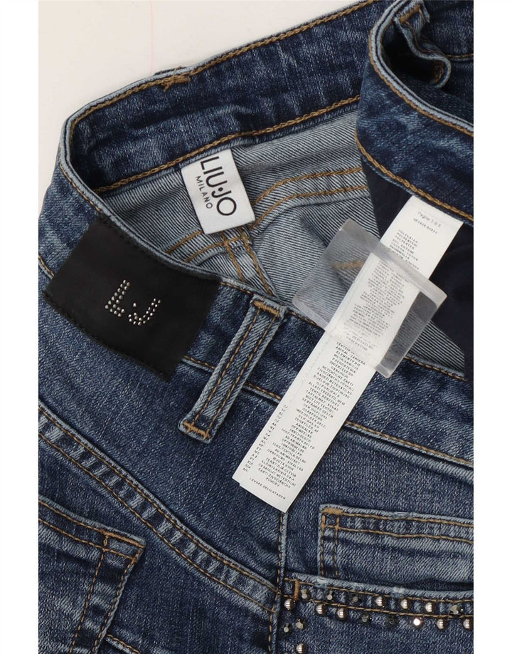 Vaqueros Liu Jo Mujer Slim W30 L29 Poliéster Azul