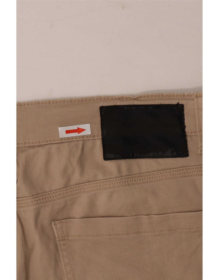 Oakley Pantalones cortos chinos para hombre W34 Algodón beige grande