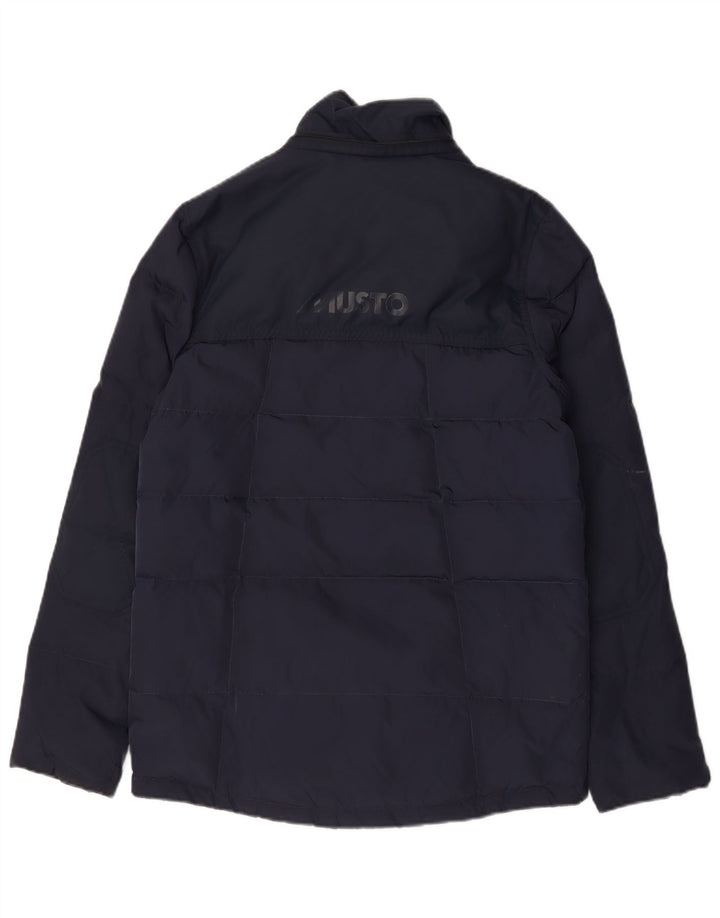 Musto Chaqueta acolchada para hombre UK 36 Small Azul marino Nylon