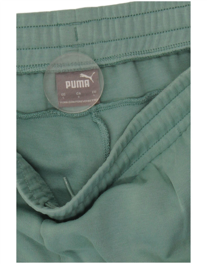 Pantalones de chándal Puma para hombre color verde grande