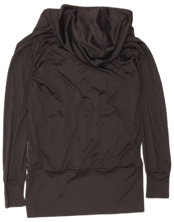 Adidas Jersey con capucha para mujer EU 38 Mediano Negro Poliéster