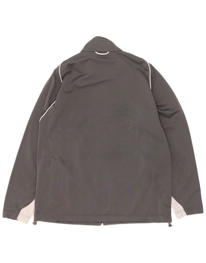 Puma Chaqueta de chándal para hombre XL Gris Colorblock Poliéster