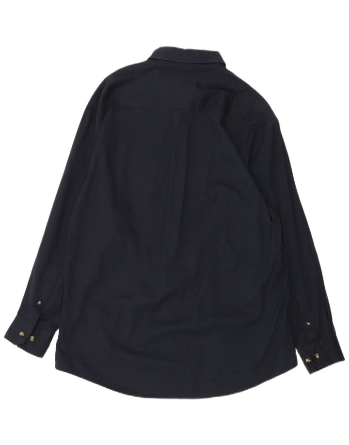 Camisa Dockers Hombre Mediana Azul Marino Algodón