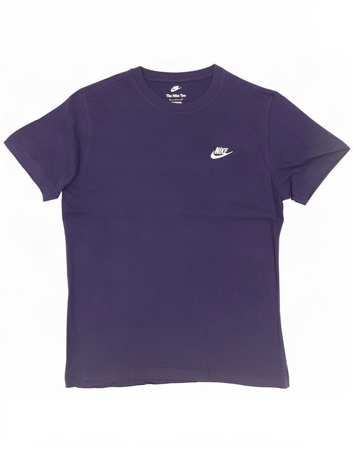 Camiseta Nike Hombre Top Medium Azul Marino Algodón