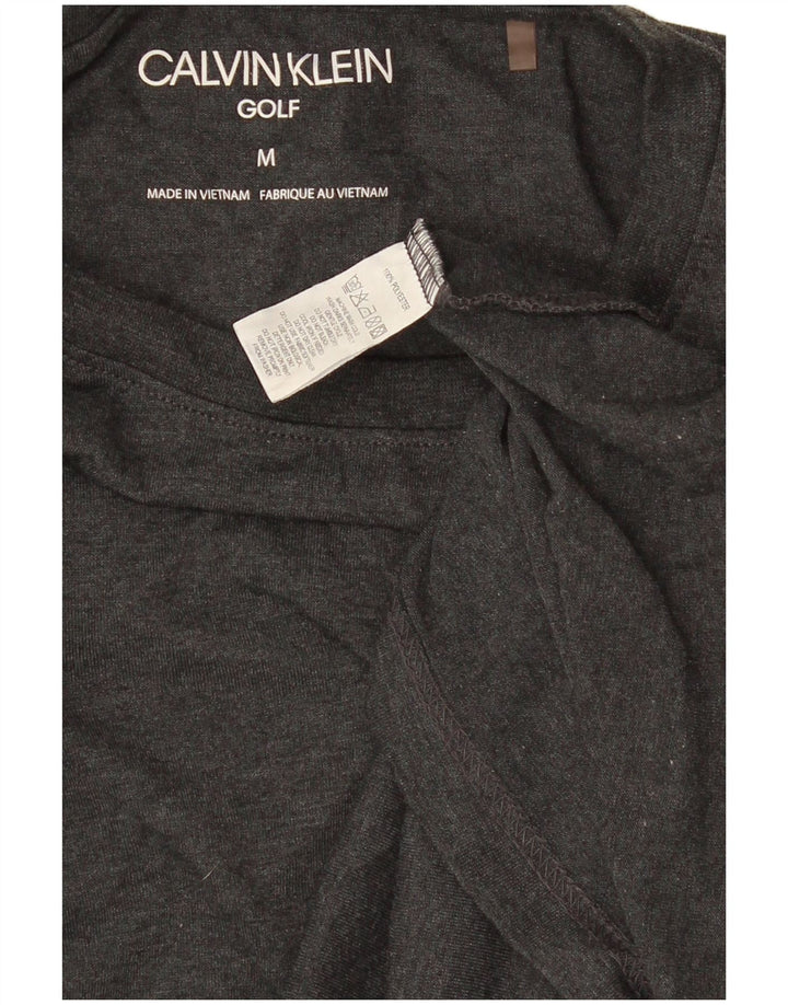 Camiseta Calvin Klein Hombre Top Poliéster Gris Medio