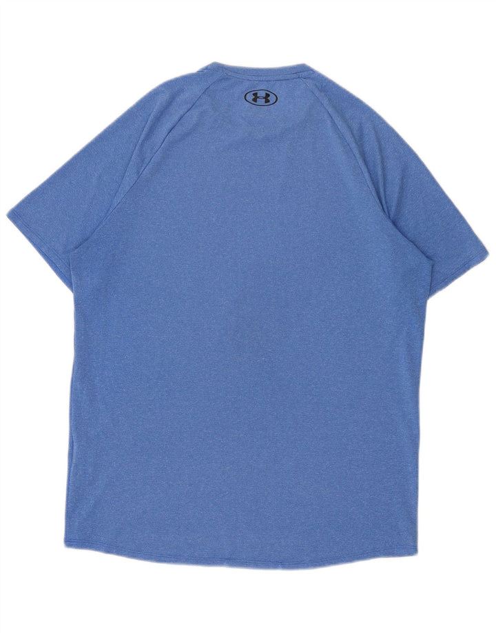 Under Armour Hombre Camiseta Top Poliéster moteado azul medio
