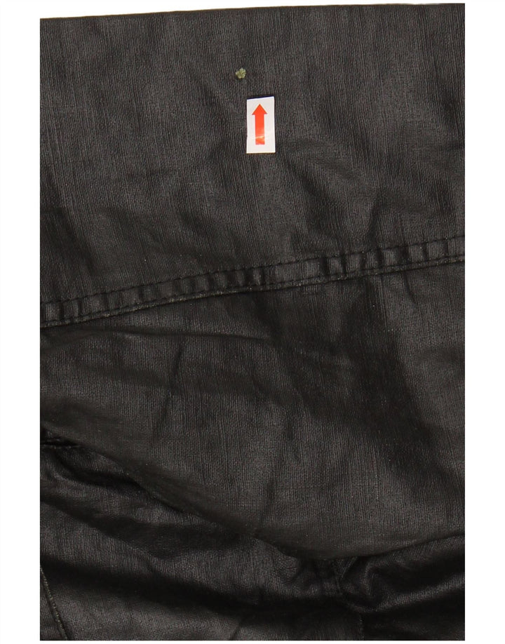 BARBOUR Mens Wax Utility Jacket UK 40 Large Black Polyurethane