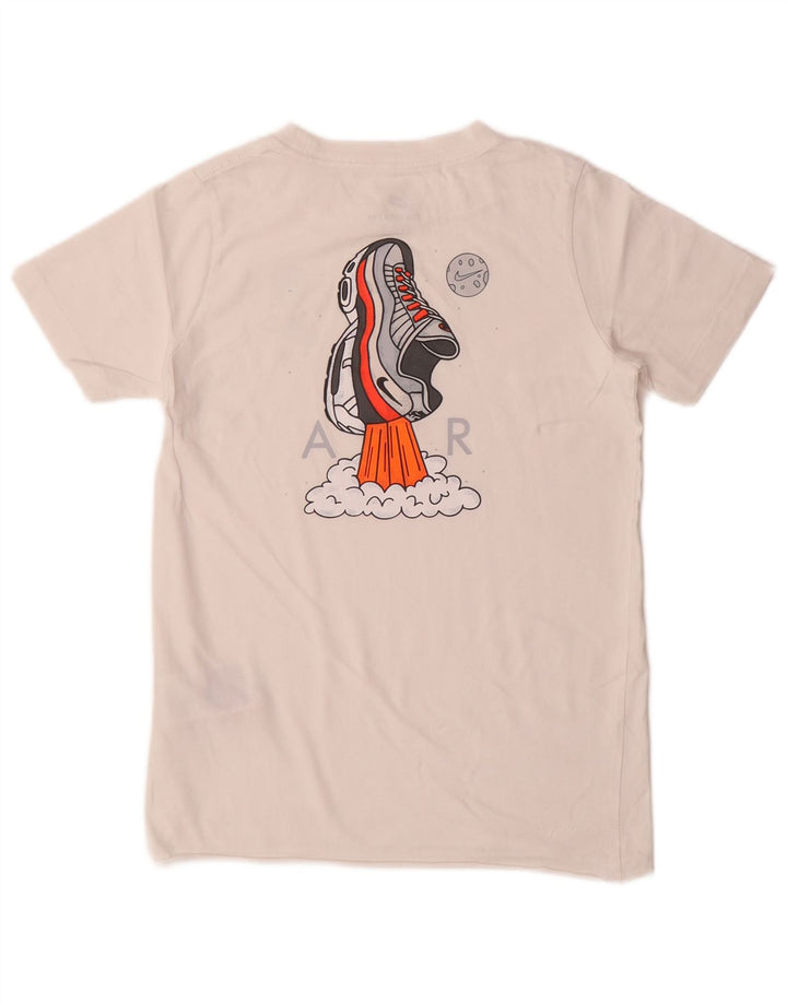 Nike Camiseta gráfica para niños 10-11 años Mediana Algodón Blanco