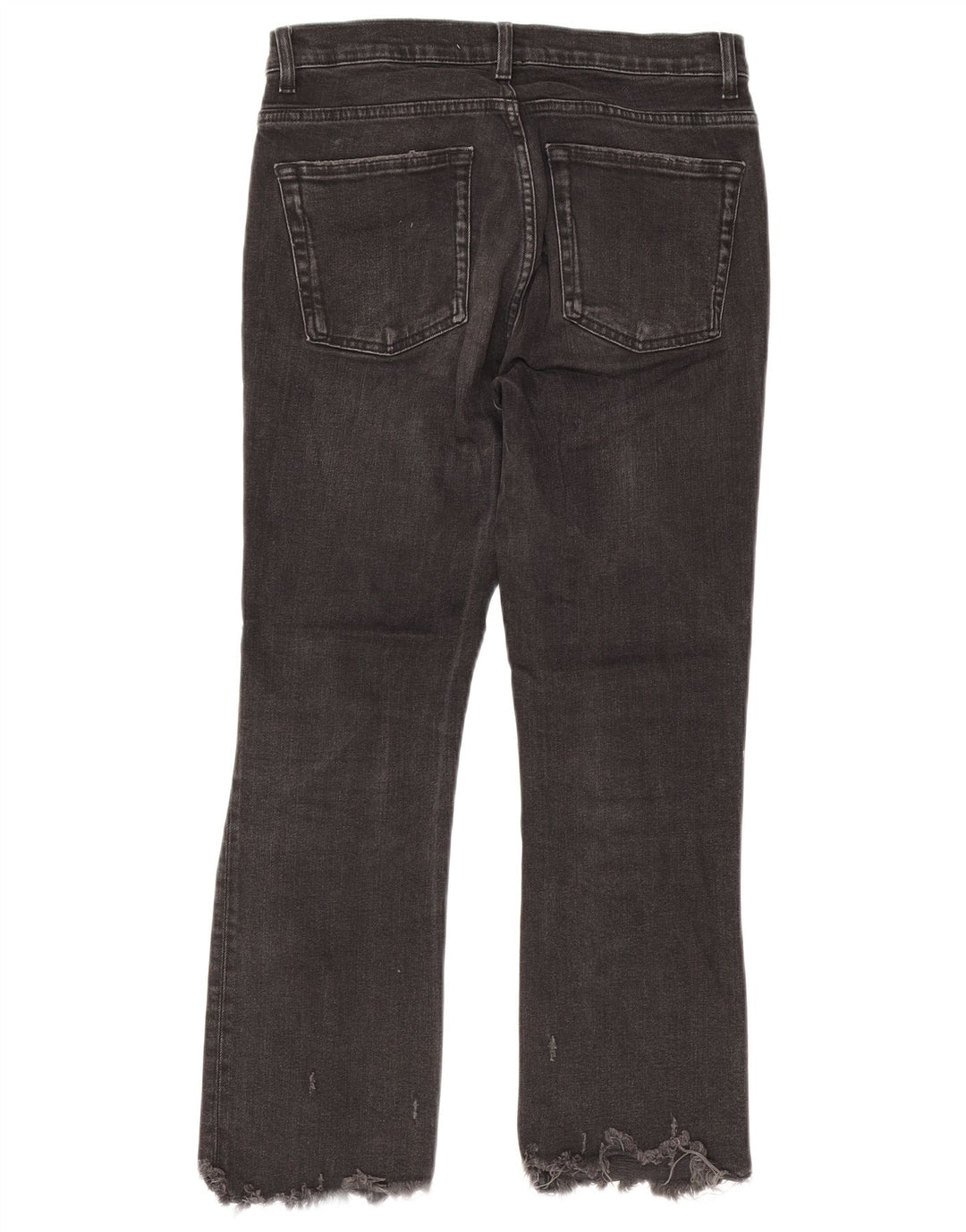 Zara Vaqueros Bootcut Mujer EU 36 XS W26 L25 Negro