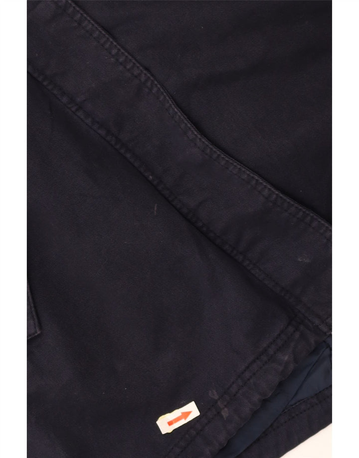 SUPERDRY Chaqueta parka extragrande The Rookie para mujer UK 6 XS Azul marino