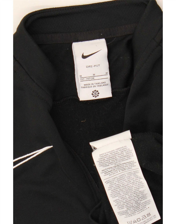 Nike Dri Fit - Chándal para niño (10 a 11 años, talla mediana), color negro