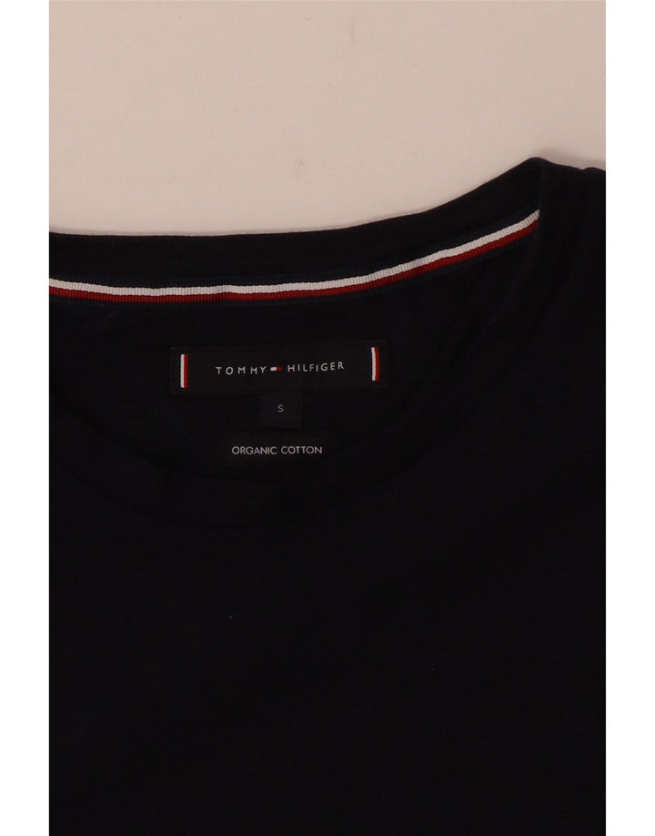 Tommy Hilfiger Camiseta para hombre Top Small Azul marino Algodón