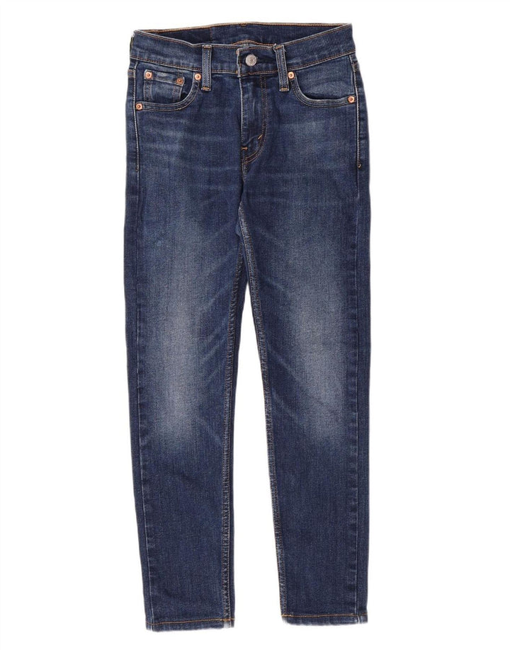 LEVI'S Womens Slim Jeans W27 L25 Blue Cotton