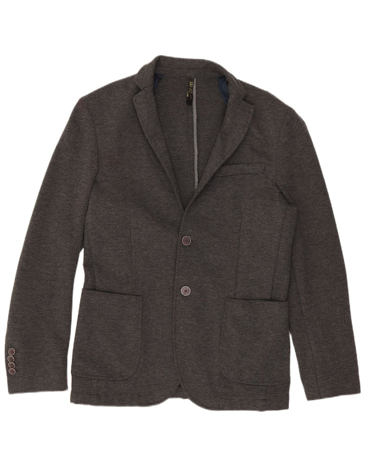 Liu Jo Chaqueta tipo blazer de 2 botones para hombre IT 46 Viscosa gris pequeña