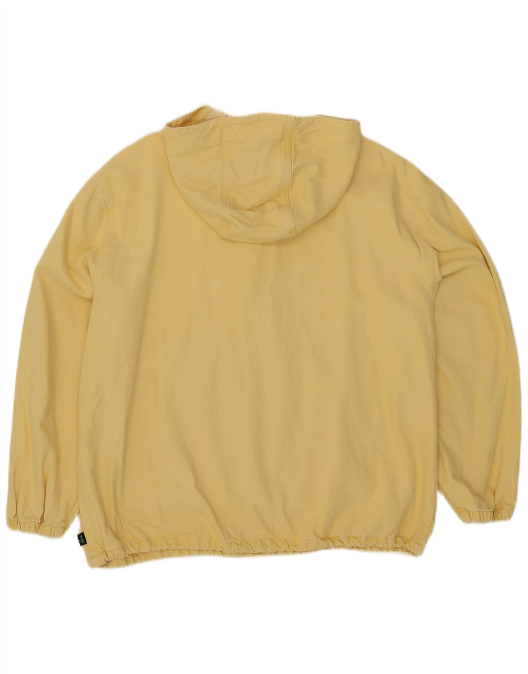 Levi's Chaqueta vaquera con capucha para hombre, talla 40, algodón amarillo grande