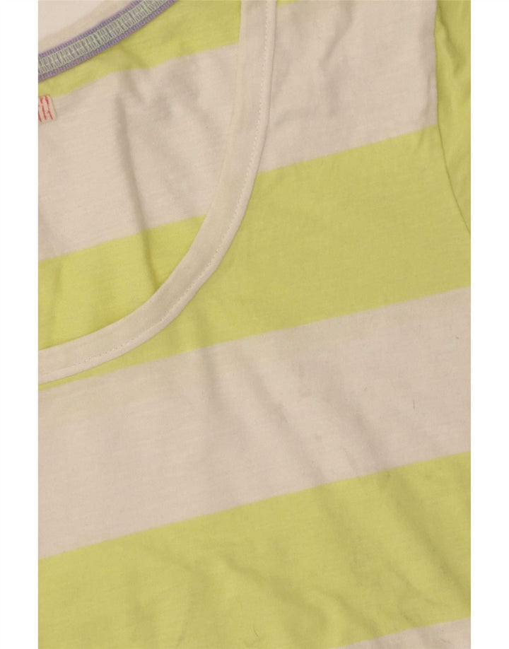 White Stuff Camiseta para Mujer Top UK 40 Small Multicolor Rayas
