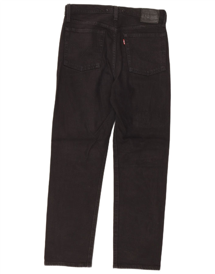 Levi's Vaqueros Rectos Wedgie Para Mujer W26 L28 Algodón Negro