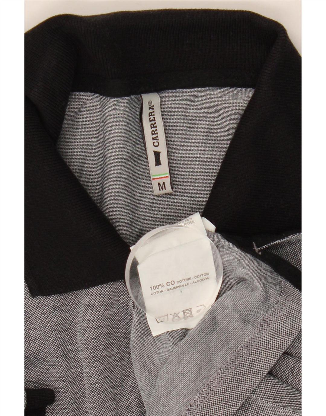 CARRERA Polo Rugby Hombre Algodón Gris Medio