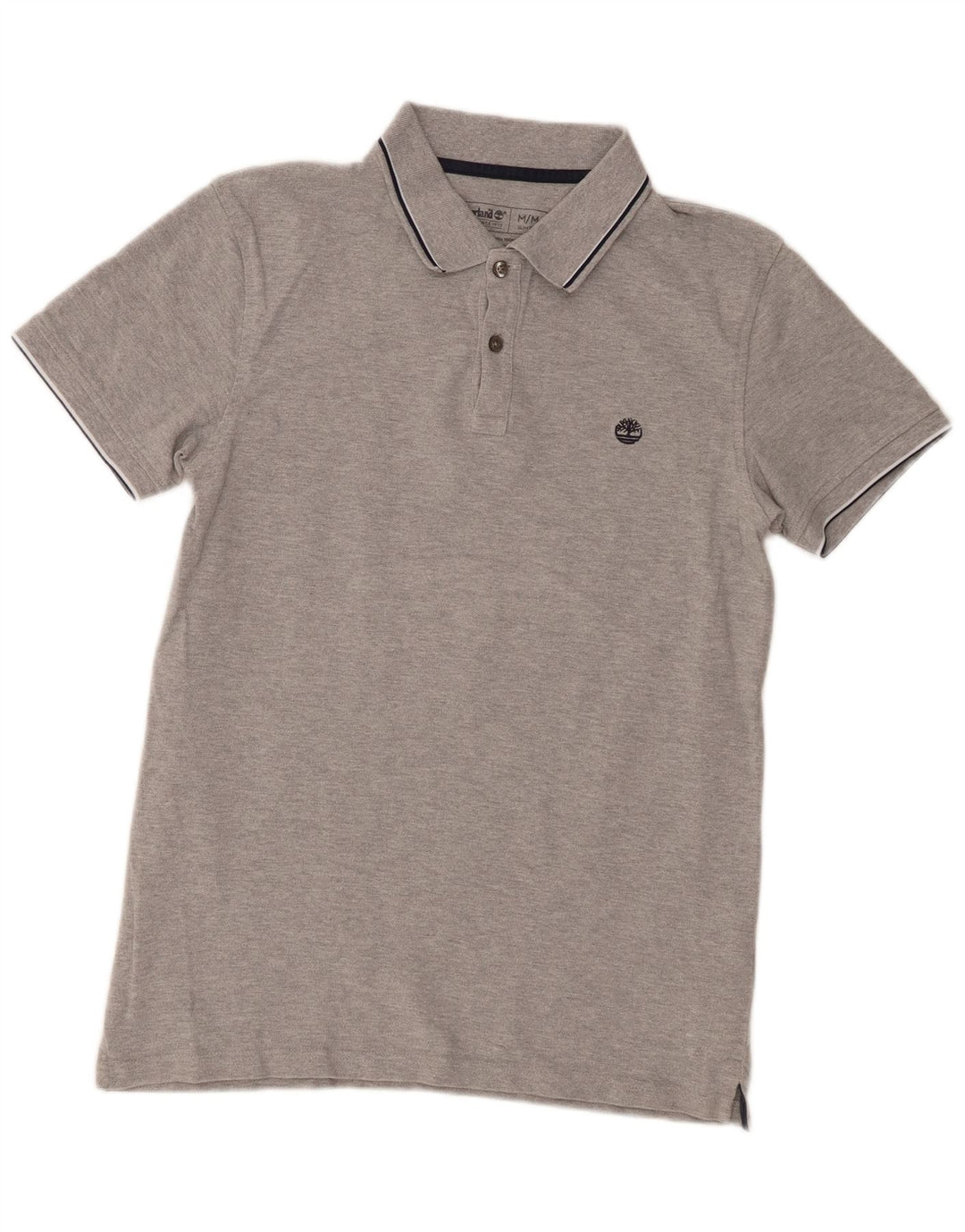 Timberland Polo Slim Fit para hombre de algodón gris medio