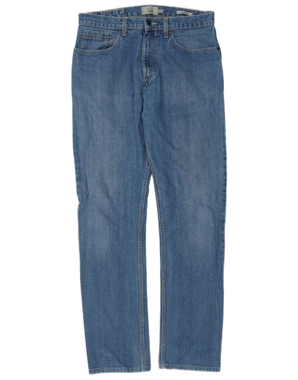 MARKS & SPENCER Vaqueros cónicos para hombre W32 L31 Algodón azul