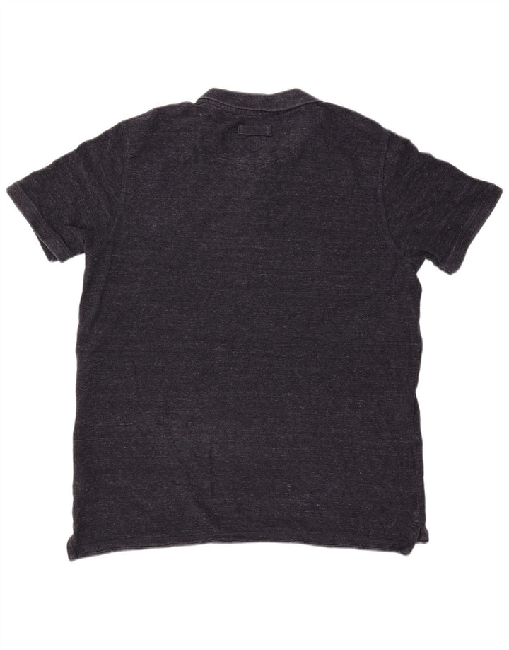 FAT FACE Polo para hombre 2XL Algodón moteado azul marino