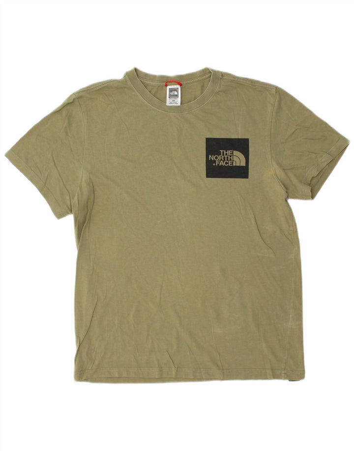THE NORTH FACE Camiseta Hombre Top Medium Khaki Algodón