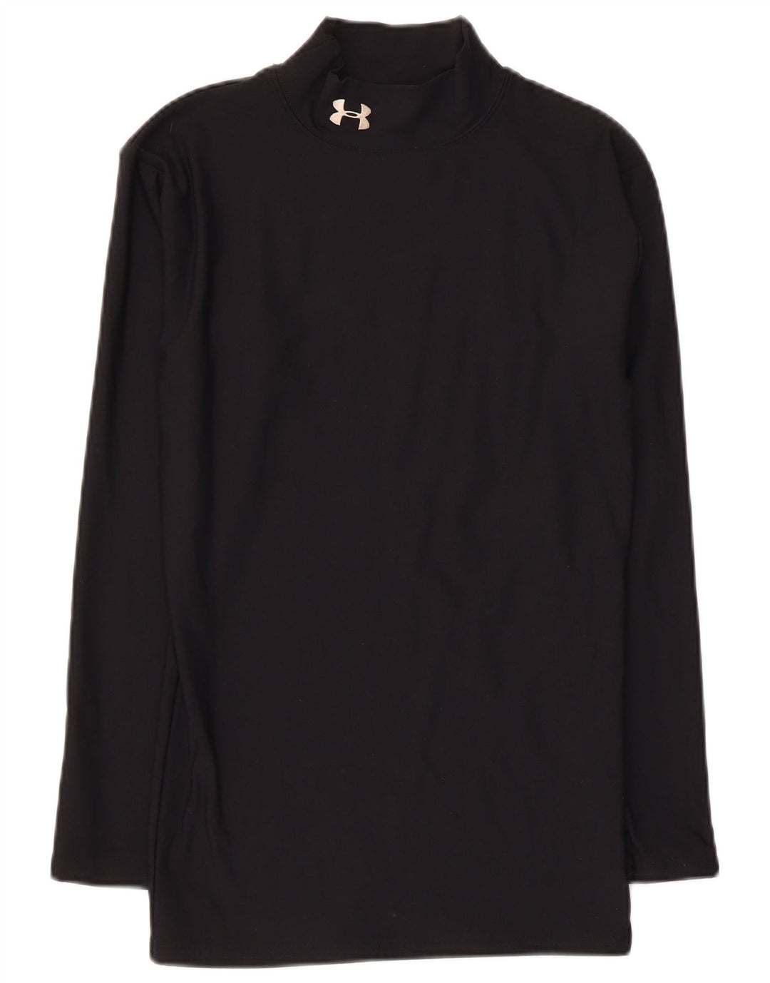 Under Armour Camiseta de manga larga para mujer UK 10 Small Black Nylon