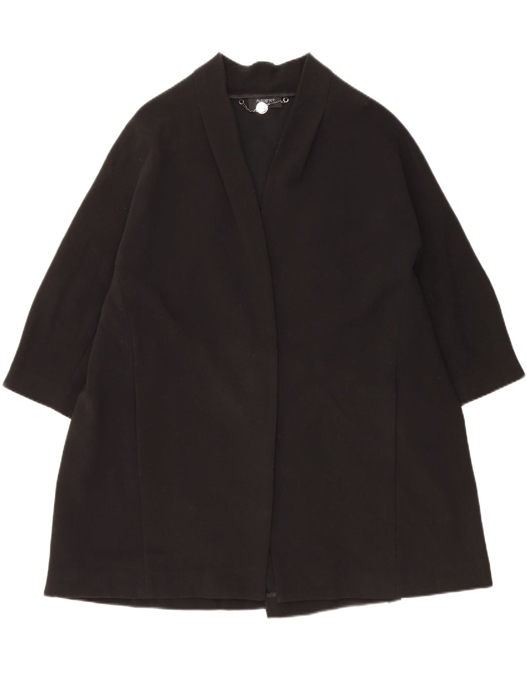 Marks & Spencer Abrigo abierto extragrande para mujer UK 40 XL Negro
