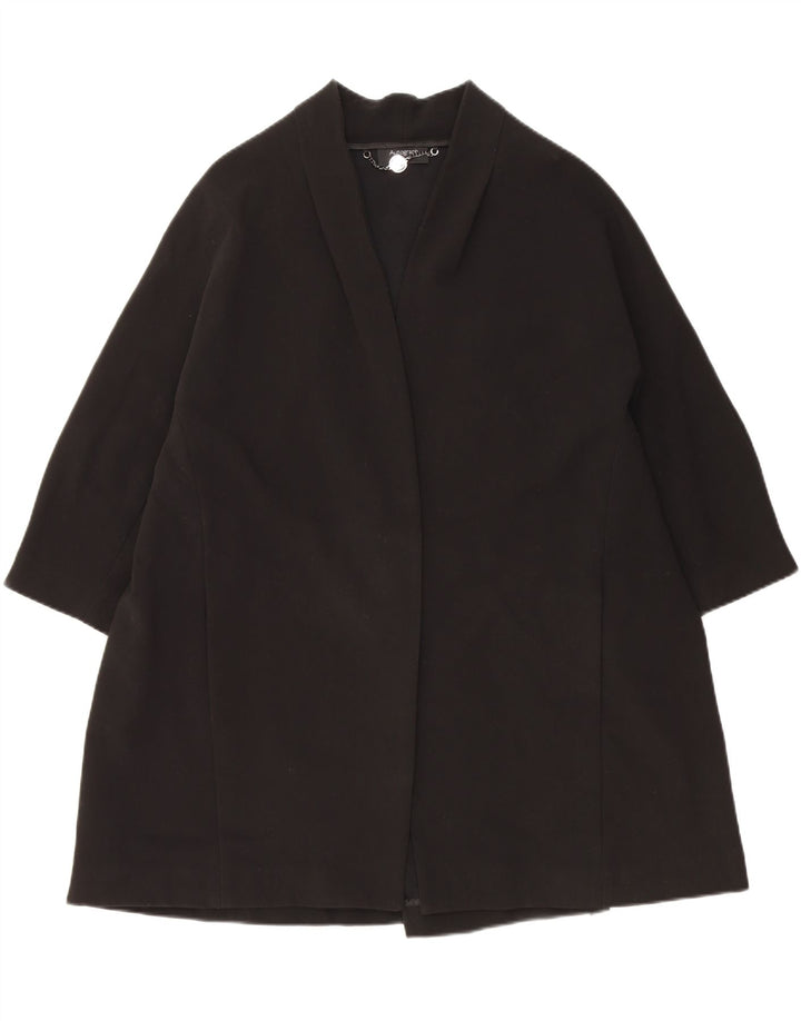 Marks & Spencer Abrigo abierto extragrande para mujer UK 40 XL Negro