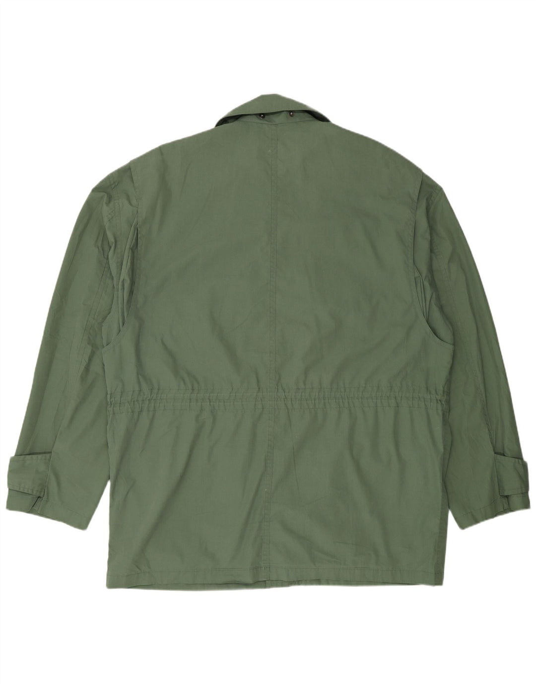Chaqueta utilitaria vintage para hombre Reino Unido 42 XL Poliéster verde