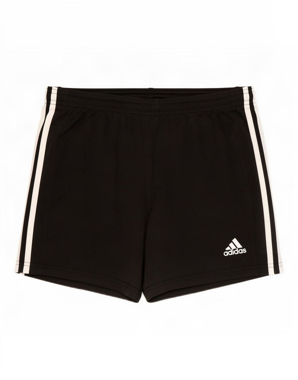Adidas Mujer Aeroready Sport Shorts UK 12/14 Mediano Negro Poliéster