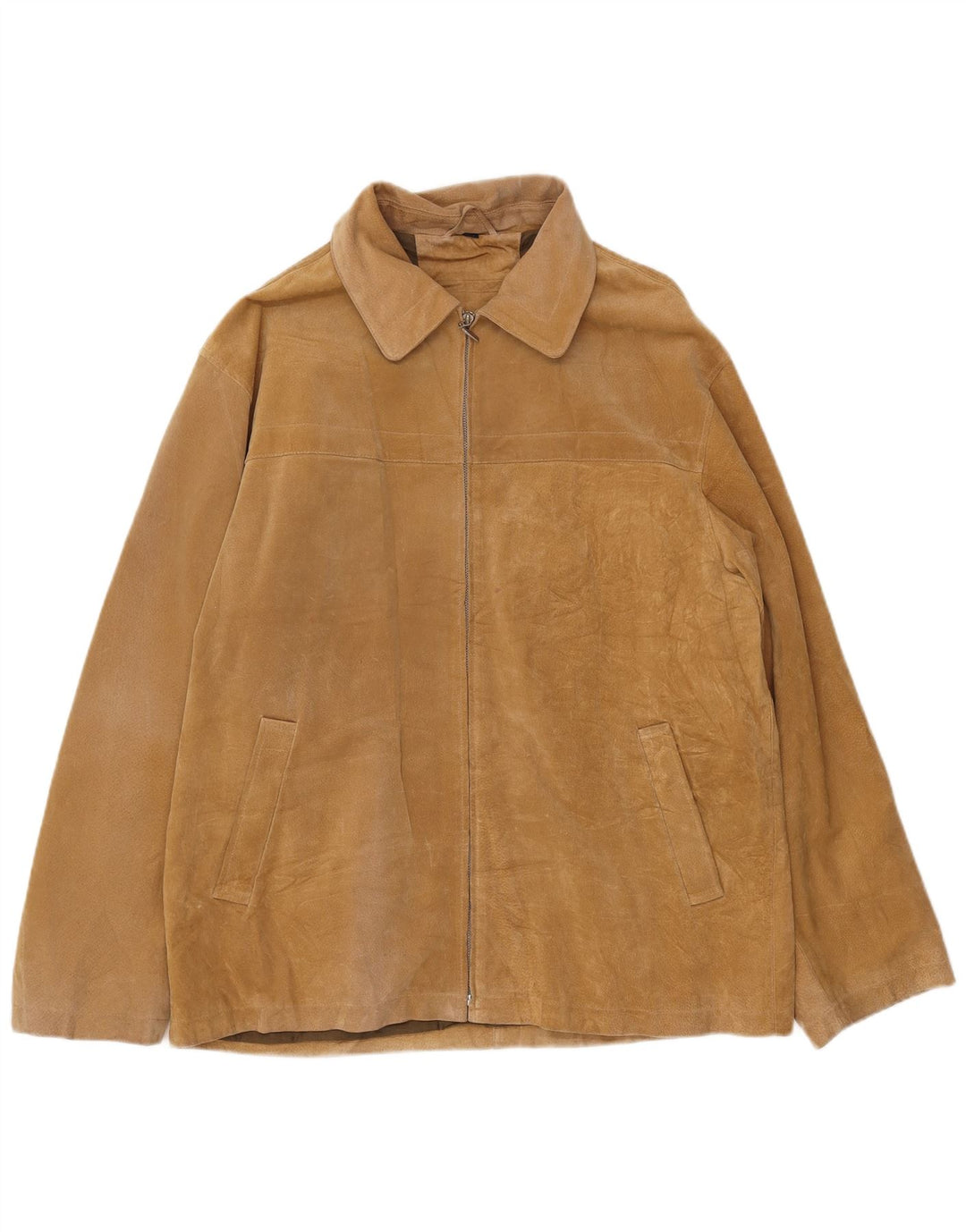 LERROS Chaqueta de ante para hombre UK 42 XL Cuero beige