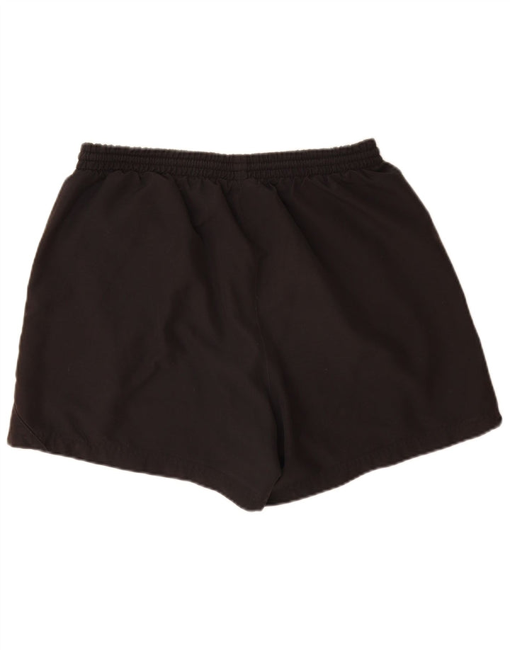 ADIDAS Pantalones cortos deportivos para hombre Grande Poliéster negro