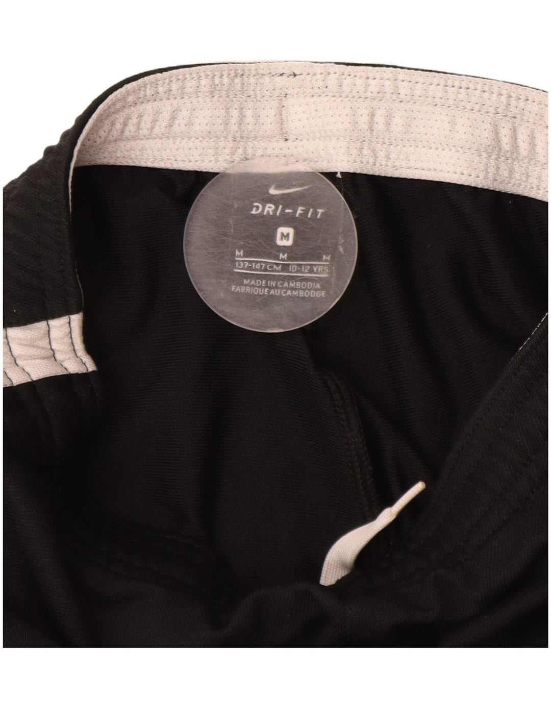 NIKE Pantalones de chándal para niño 10-11 años Mediano Negro Colorblock