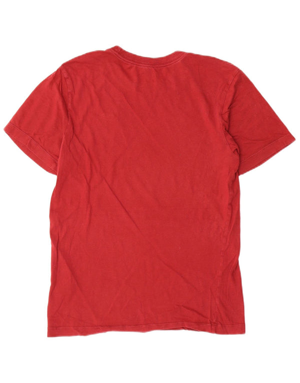 Camiseta Nike Hombre Top XS Rojo Algodón