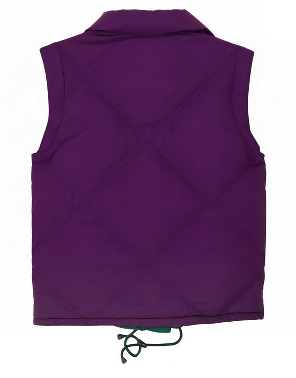 Lotto Chaleco acolchado reversible para hombre UK 40 Large Poliéster morado