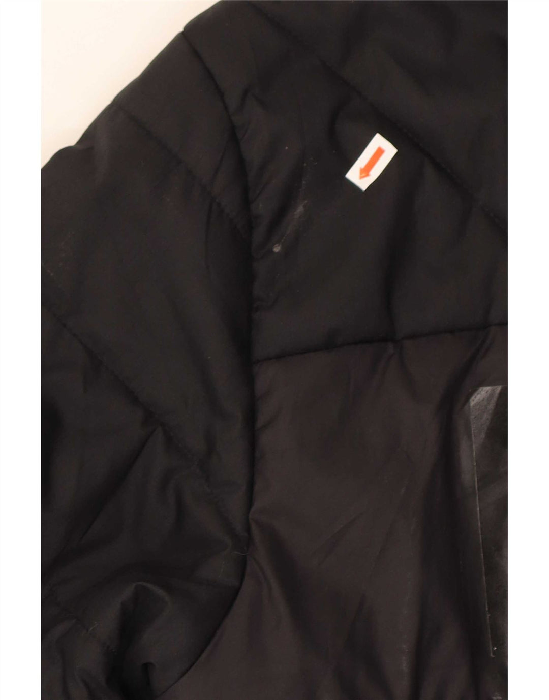 Puma Chaqueta acolchada gráfica para hombre UK 40 Large Poliéster negro