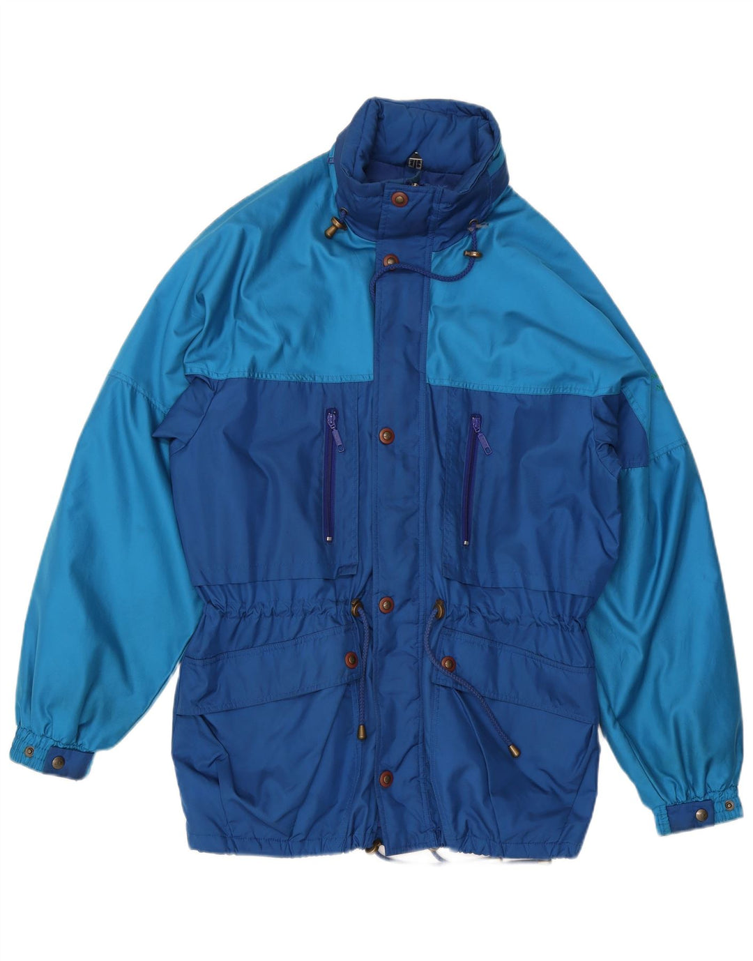 Dubin Chaqueta de esquí con capucha para hombre IT 52 XL Azul Colorblock Poliéster