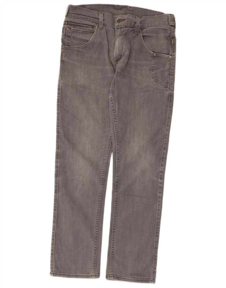 Levi's Mujer 511 Skinny Jeans W33 L30 Algodón Gris