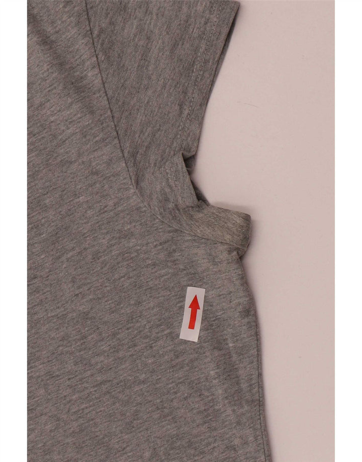 Puma - Camiseta gráfica para mujer, talla 40, color gris medio
