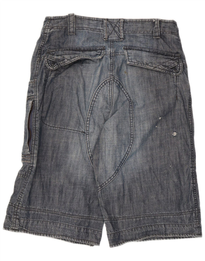 Bermudas vaqueras para hombre Fat Face W32 Algodón azul medio